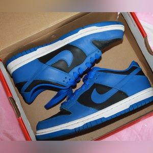 size 4Y (5.5 women) Nike Cobalt Blue Dunks💙